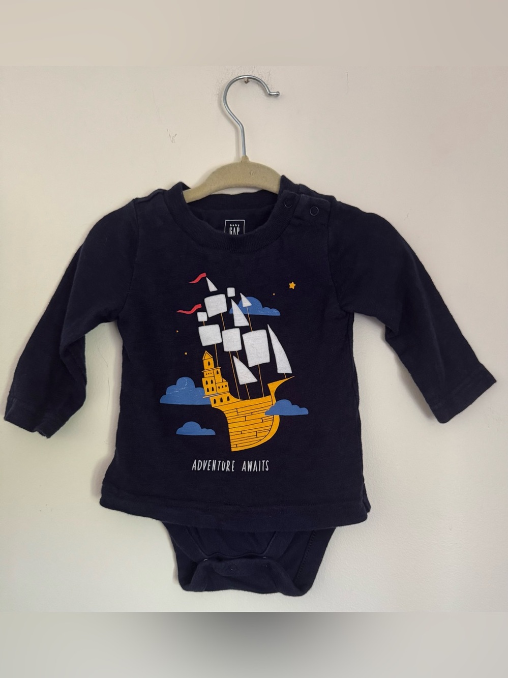 Baby Gap Boys Onesie, Size 3-6 Months